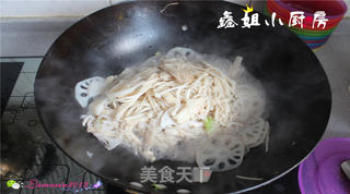 素菜干锅的做法步骤:8