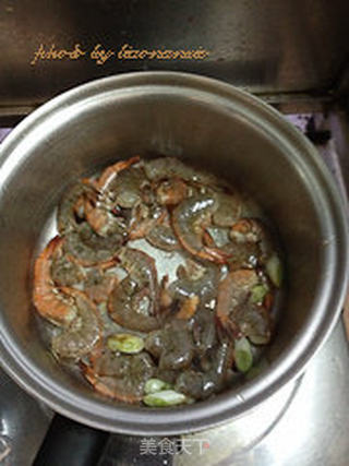 白菜炒虾的做法步骤:5