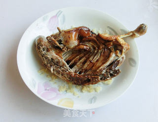 梅干菜蒸鸭的做法步骤:9
