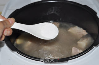 蔬菜鲍鱼排骨汤的做法步骤:13