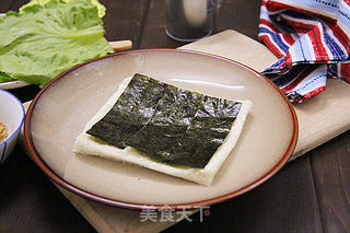海苔土司卷的做法步骤:6