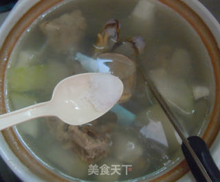 砂锅煲汤最美味--双贝煲冬瓜的做法步骤:7