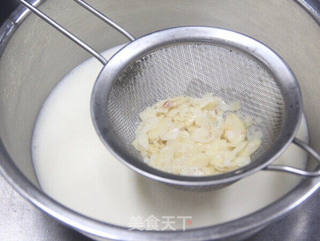 杏仁布丁的做法步骤:6