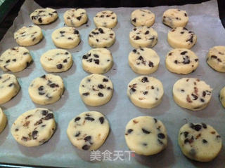 杏仁米粉巧克力饼干的做法步骤:9