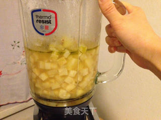 培根蘑菇块根芹浓汤的做法步骤:7