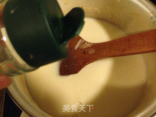 培根蘑菇块根芹浓汤的做法步骤:9
