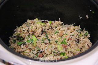 香菇腊味饭的做法步骤:10