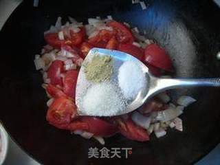 茄汁牛肉饭的做法步骤:6