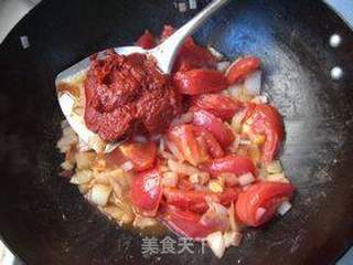 茄汁牛肉饭的做法步骤:7