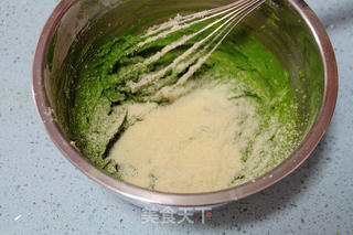 【微苦抹茶沙布列酥饼】的做法步骤:7
