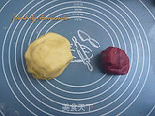 咸香芝士双色饼干的做法步骤:9