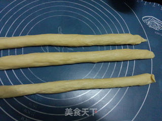 杏仁辫子面包的做法步骤:6