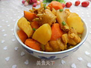 咖喱土豆鸡块的做法步骤:13