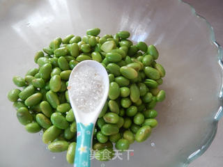 凉拌青豆的做法步骤:6