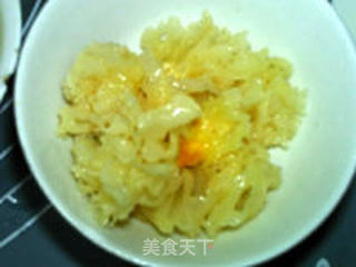 红豆桃胶银耳羹的做法步骤:5