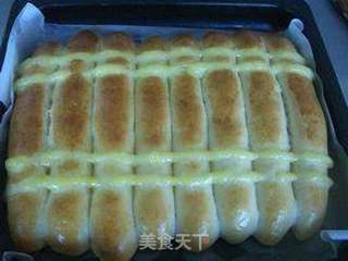 奶油排包的做法步骤：12