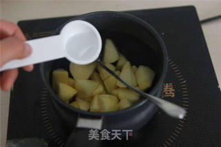 【番茄配方】糖渍苹果蛋糕——回软后更馥郁浓香的做法步骤:2