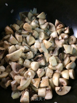 鸡肉蘑菇奶汁焗烤花椰菜---多图超详细步骤的做法步骤:6