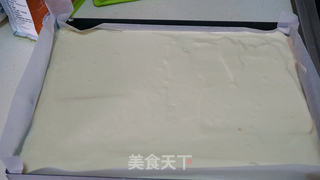 香橙戚风奶油蛋糕卷的做法步骤:13