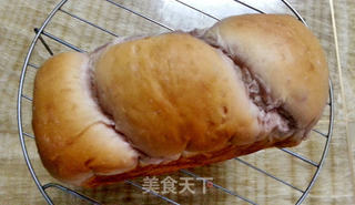 “薯”你最美——酸奶紫薯土司的做法步骤:4