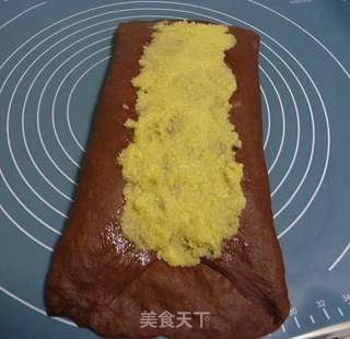 可可椰蓉吐司的做法步骤:8