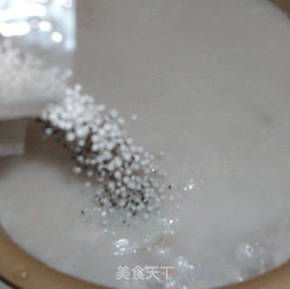 椰汁芋头西米(糕)的做法步骤:3