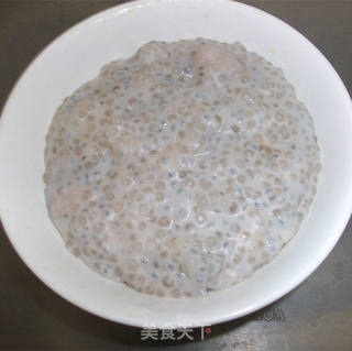 椰汁芋头西米(糕)的做法步骤:4