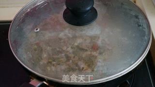 酸豆角炒鸡胗的做法步骤:8