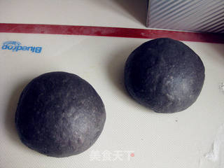 墨鱼土司的做法步骤:13