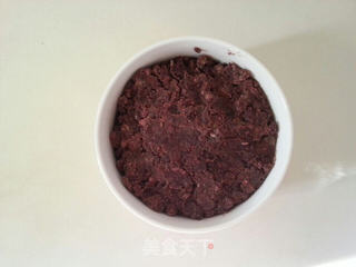 红薯红豆豆沙包的做法步骤:5