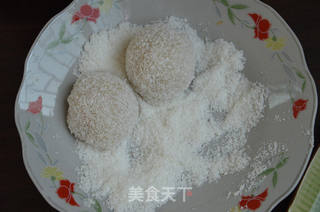 炼乳红薯糯米糍的做法步骤:9