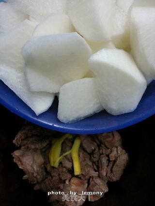 炖出来的冬日风情--清炖羊肉萝卜汤的做法步骤:5