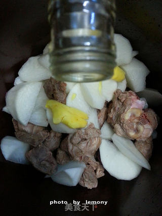 炖出来的冬日风情--清炖羊肉萝卜汤的做法步骤:6