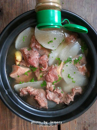 炖出来的冬日风情--清炖羊肉萝卜汤的做法步骤:10