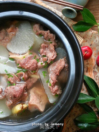 炖出来的冬日风情--清炖羊肉萝卜汤的做法步骤:11