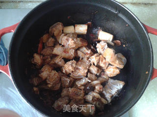 红烧羊肉---秋冬进补的好食品的做法步骤:6