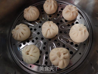 京葱肉包子的做法步骤:14