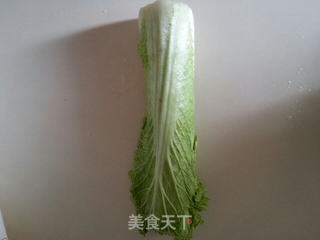 猪肉白菜水饺的做法步骤:2