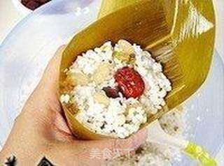 蜜豆小枣什锦粽子的做法步骤:10