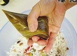 蜜豆小枣什锦粽子的做法步骤:11