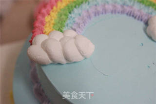 【番茄配方】双层生日蛋糕——梦幻般的感觉的做法步骤:25
