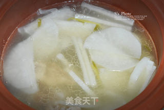 暖身暖心-牛骨萝卜汤的做法步骤:7