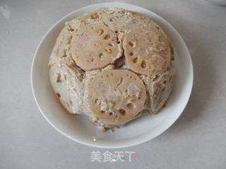 清蒸藕盒的做法步骤:10