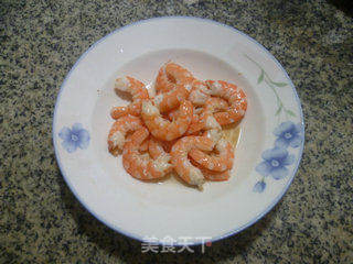 虾肉圆白菜冻豆腐的做法步骤:3