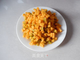 南瓜小米粥的做法步骤:5