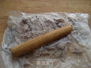 自制猪肉松的做法步骤:6