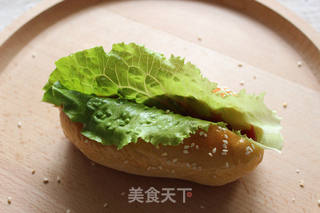 热狗面包的做法步骤:9