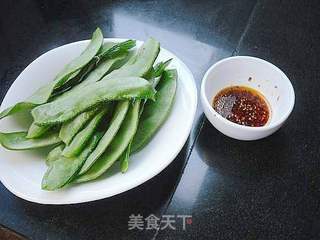 麻香扁豆丝的做法步骤：1