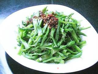麻香扁豆丝的做法步骤:7