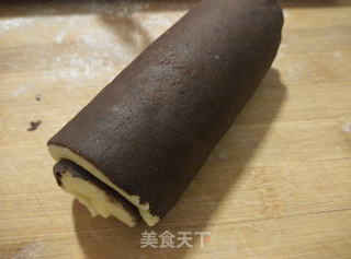 树轮奶酪饼干的做法步骤:8